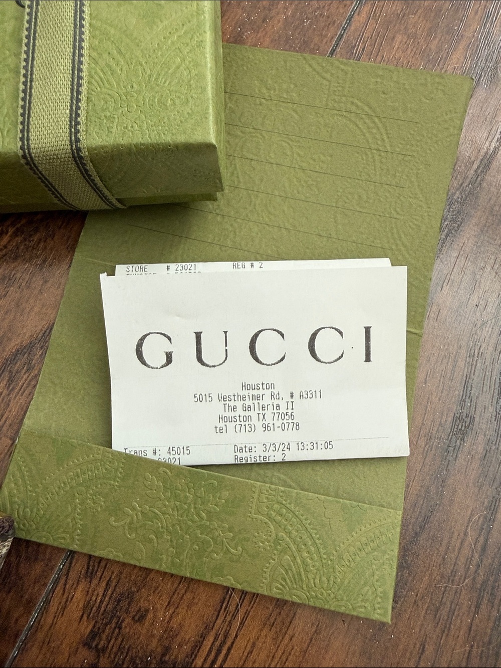 Gucci GG Supreme Canvas Ophidia Key Pouch - Picture 2 of 13